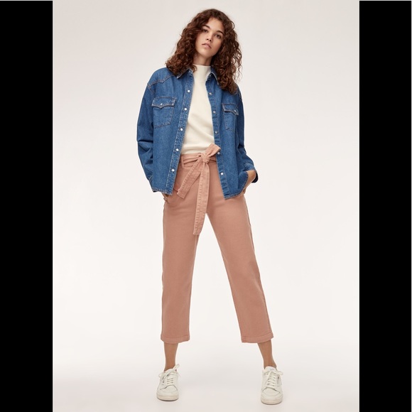 Wilfred Pants - Wilfred Free ( Aritzia) tie - front pant